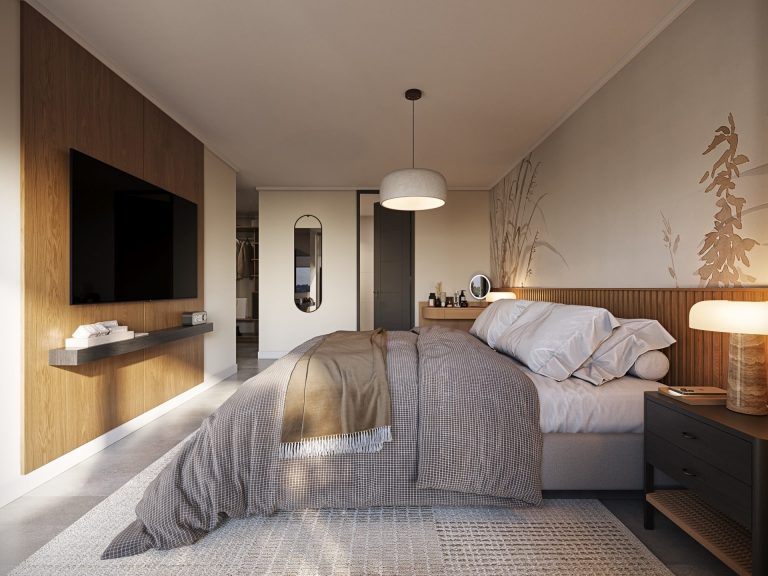 Dormitorio en Suite