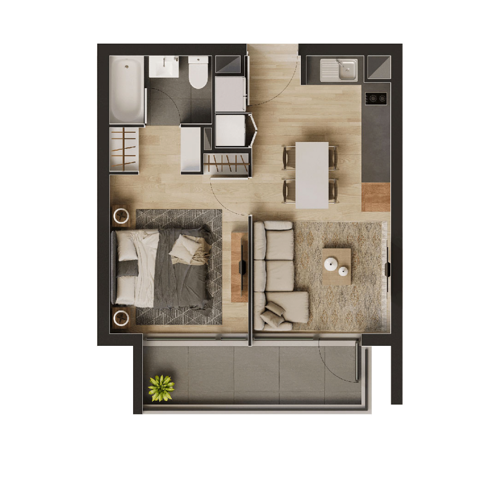 Planta Parque Huertos A2
